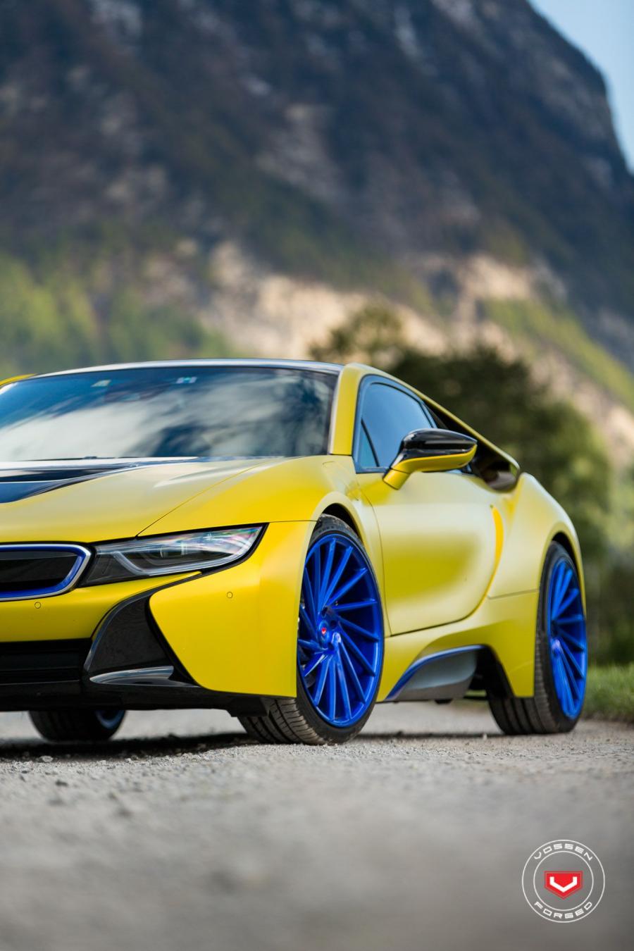  BMW i8 on Vossen Wheels (VPS-305T) 2016 года  (фото 55 из 81)